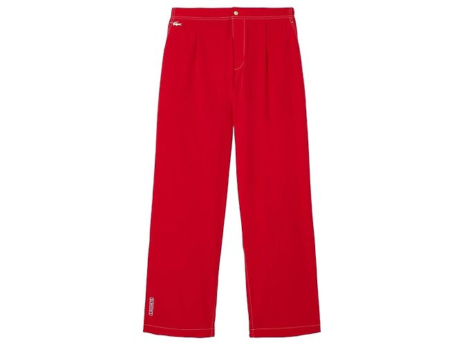 Autre Marque Lacoste x Maison Chateau Rouge Rote Hose