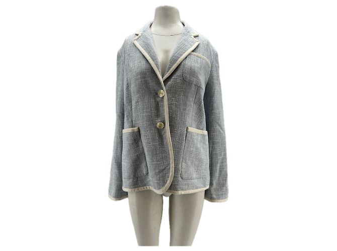 Polo Ralph Lauren Blazer a righe bianco e blu