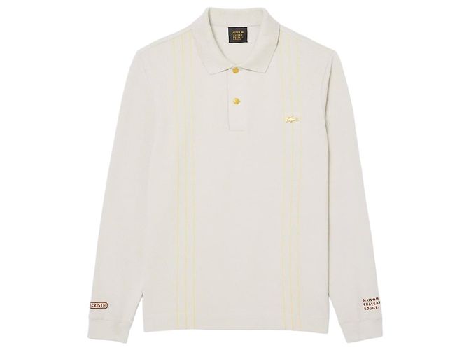 Autre Marque Lacoste x Maison Chateau Rouge Poloshirt Hellgrau