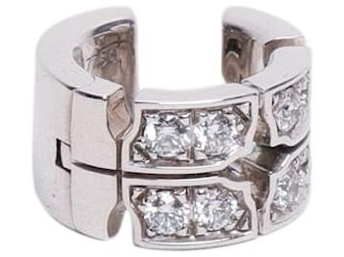 Louis Vuitton Ear cuff in oro bianco e diamanti