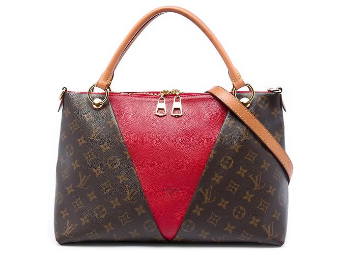 Louis Vuitton Brown Monogram V Tote MM