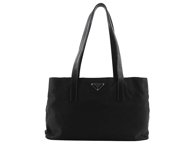Tote Prada Black Tessuto Nero 