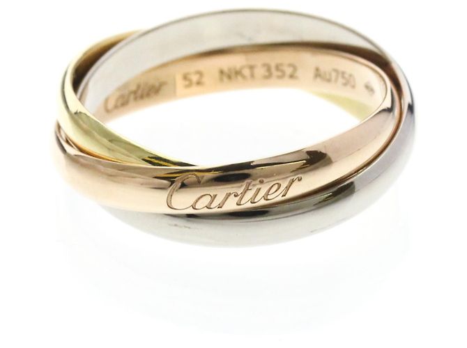 Anello Trinity di Cartier D'oro