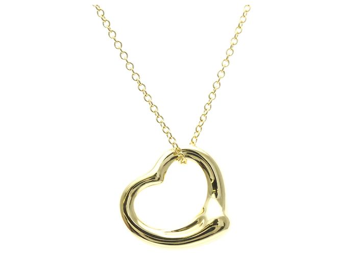 Tiffany & Co Collar Tiffany Open Heart Dorado
