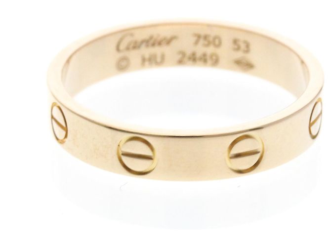 Cartier Mini Love Ring in Roségold Golden