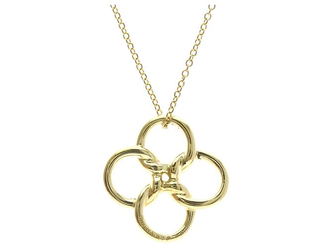 Tiffany & Co Collana Tiffany Quadrofolio in oro giallo (18K) D'oro