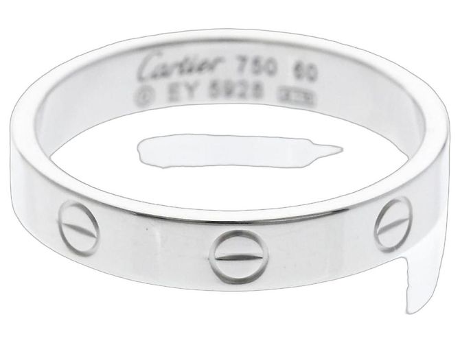Anillo Mini Love de Cartier en oro blanco (18K)