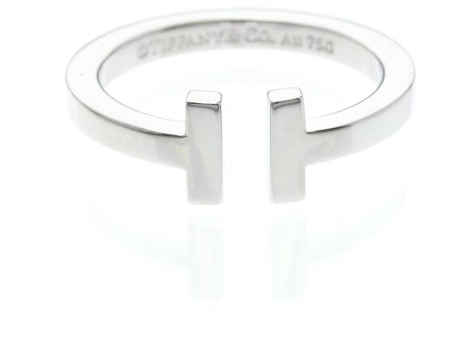 Tiffany & Co Tiffany T Square Ring in Weißgold Silber