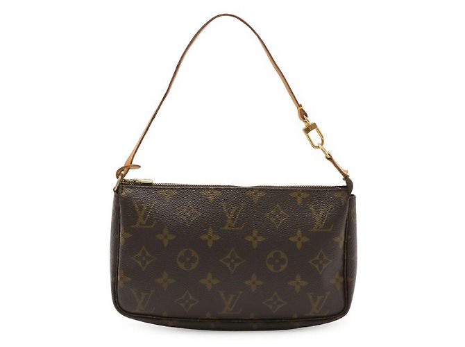 Louis Vuitton Monogram Pochette Accessoires Marrom