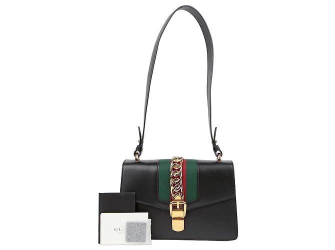 Gucci Piccola borsa a tracolla Silvi Nero