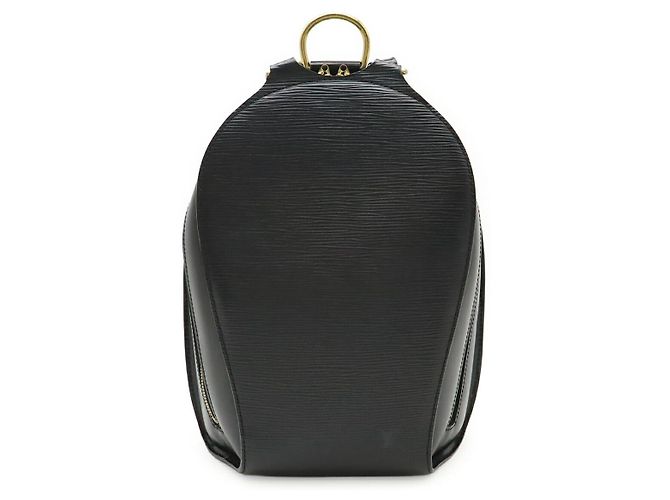 Louis Vuitton Epi Leather Mabillon Backpack Black