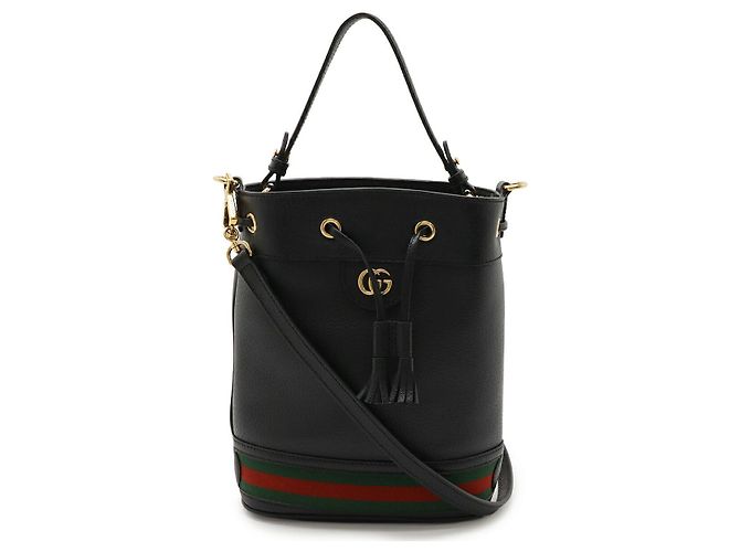 Borsa 2way in pelle Gucci Ophidia Nero