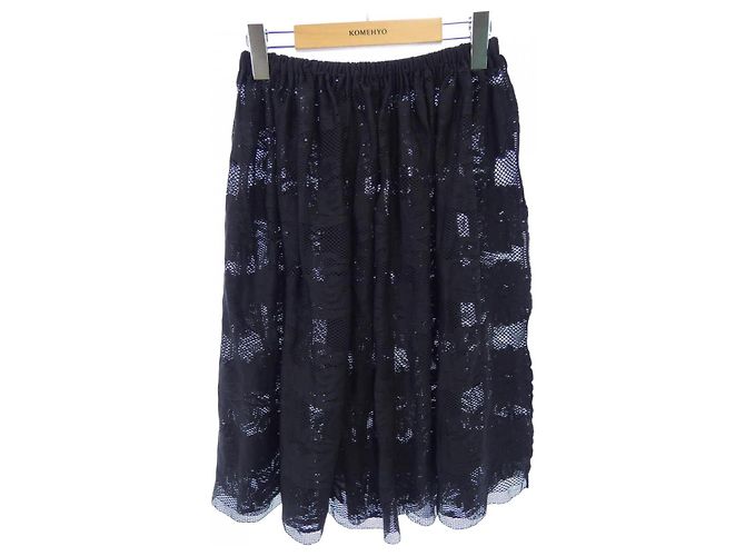 Autre Marque PLEATS PLEASE Rock Schwarz