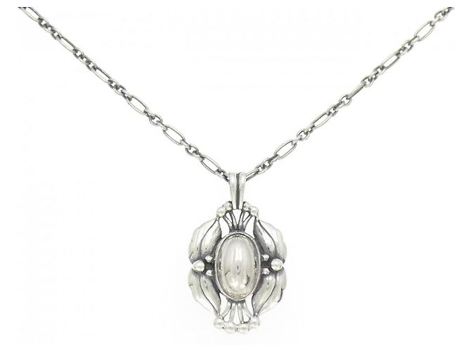 Autre Marque Collar de plata 925 Georg Jensen