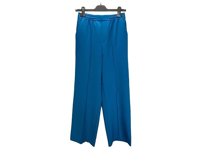 Autre Marque Collusion Pantaloni a gamba larga blu