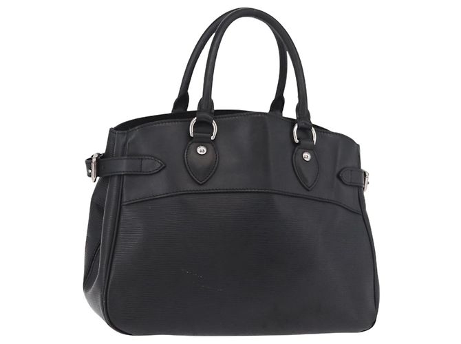 Borsa LOUIS VUITTON Epi Passy PM Nera M59262 LV Auth 187104 Nero
