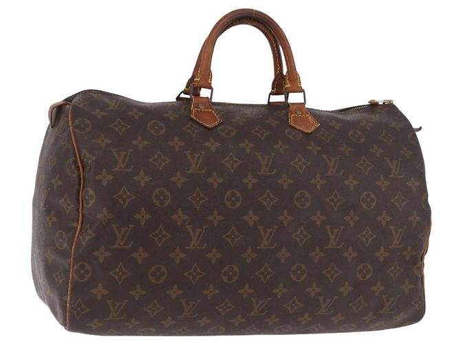 LOUIS VUITTON Bolsa Monogram Speedy 40 M41522 LV Auth 186266