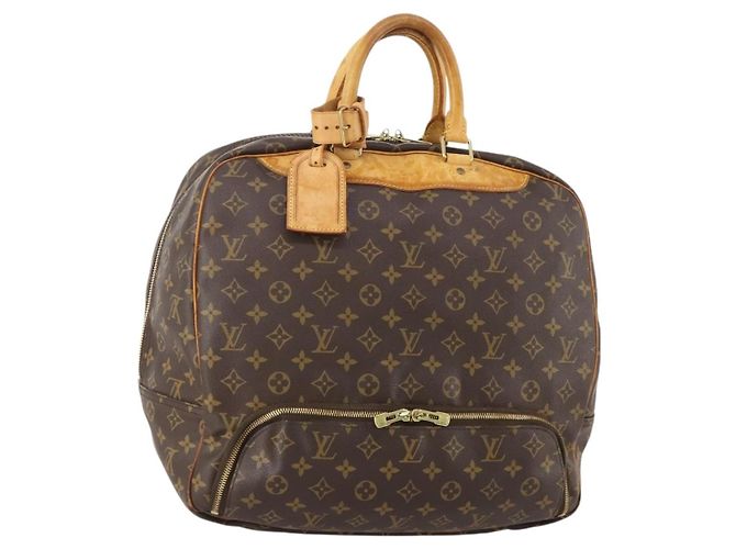 LOUIS VUITTON Bolsa Boston Monogram Evasion M41443 LV Auth bs35465 Monograma