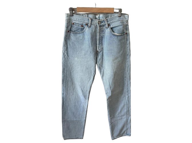 Levi's 501 Vaqueros Denim Light Wash Azul
