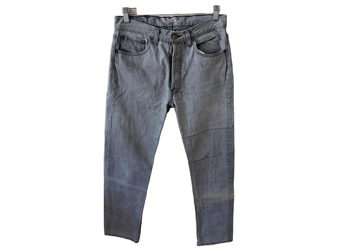 Levi's 501 Jeans Grau Denim