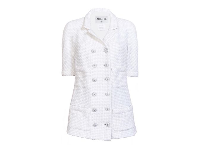 Chanel Iconic Ribbon Tweed-Jacke