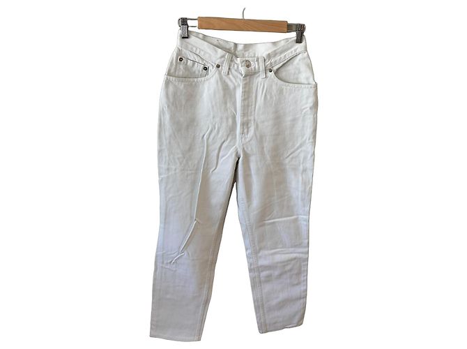 Levi's 501 Jeans Denim Bianco