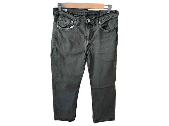 Levi's Premium 511 Slim Fit Vaqueros para hombre - Verde Ejército Verde oscuro