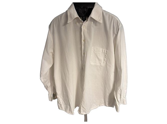 Camicia Burberry London in cotone bianco