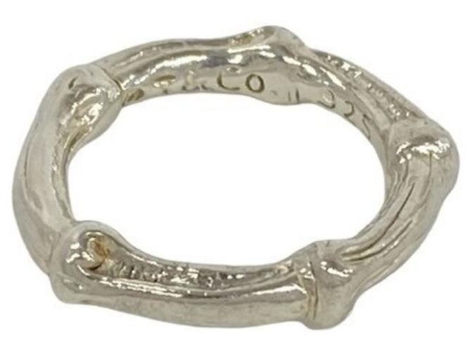 Tiffany & Co Anello Tiffany Vintage Bamboo Argento