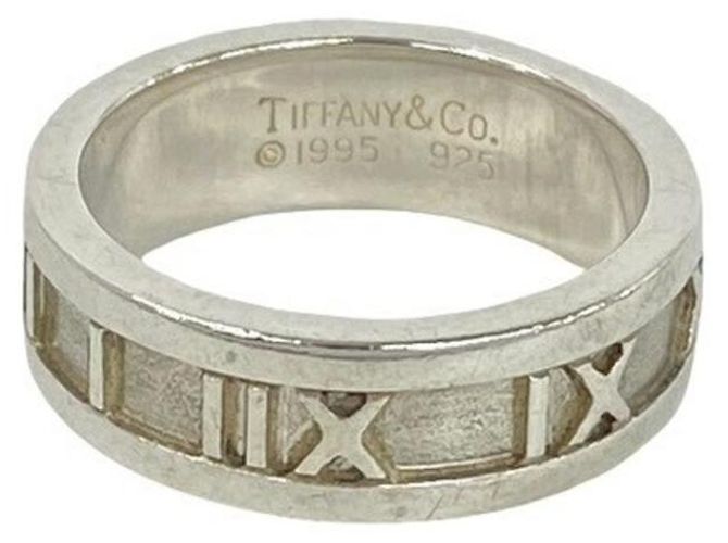 Tiffany & Co Anello Tiffany Vintage Atlas Band Argento