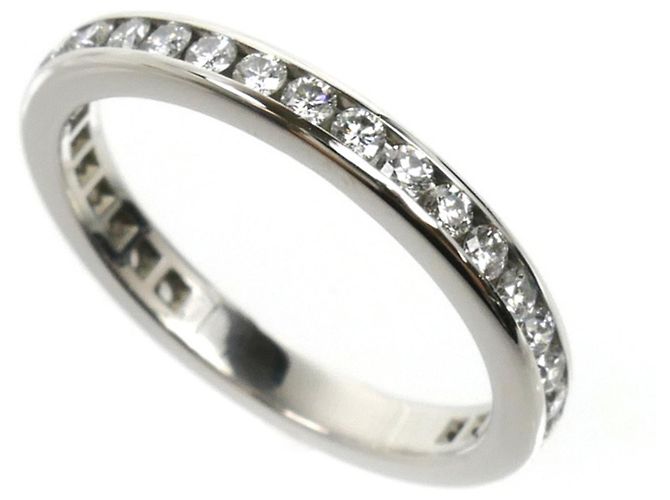 Tiffany & Co. Platin-Eternity-Ring mit Kanalfassung