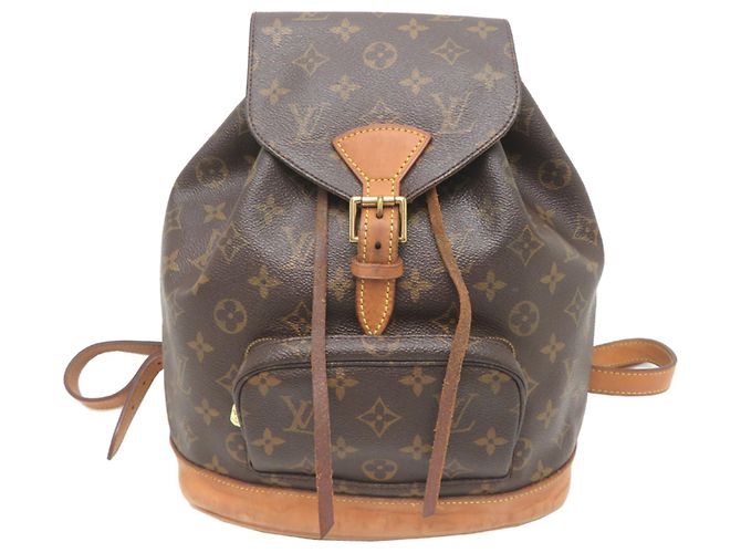 Louis Vuitton Montsouris MM Women's Backpack Brown