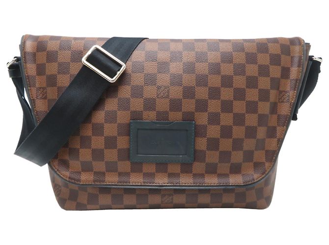 Borsa a tracolla Louis Vuitton Sprinter MM da uomo Marrone