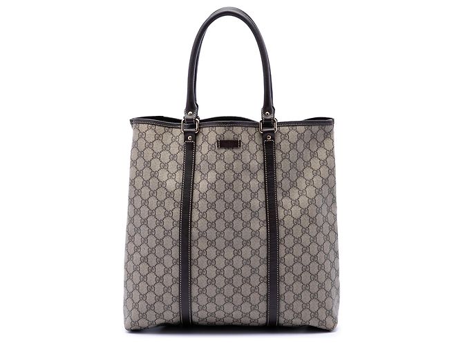 Tote verticale Gucci Beige GG Supreme Joy