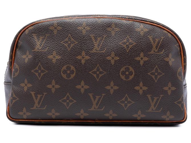 Louis Vuitton Neceser 25 Marrón Monogram Castaño