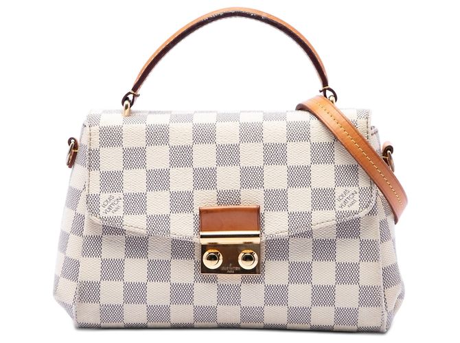 Louis Vuitton Branco Damier Azur Croisette
