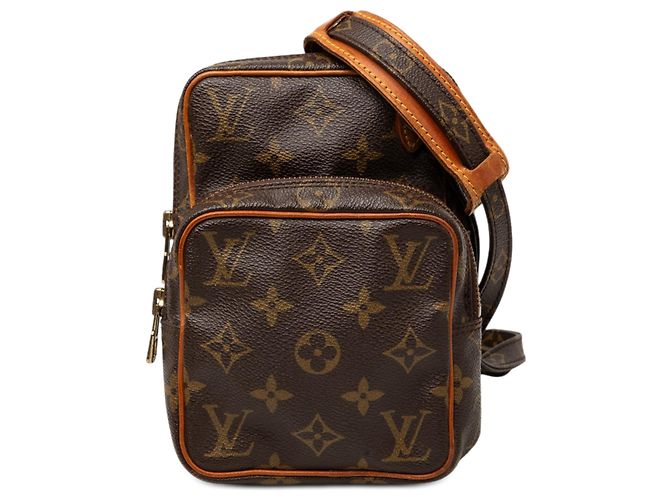 Louis Vuitton Marrón Monogram Mini Amazone Castaño