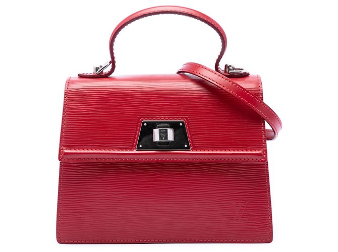 Twist Louis Vuitton Red Epi Sevigne PM Rosso