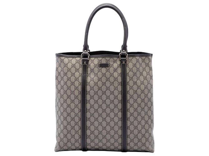 Tote verticale Gucci Beige GG Supreme Joy