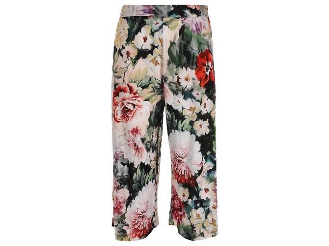 Devotion Dolce & Gabbana Hose aus Viskose mit Blumenprint
