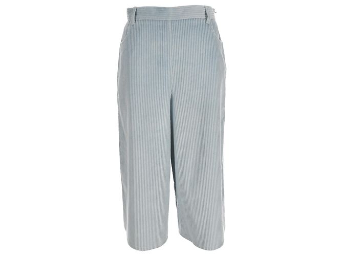 Pantalones cortos de pana See by Chloé en algodón azul claro