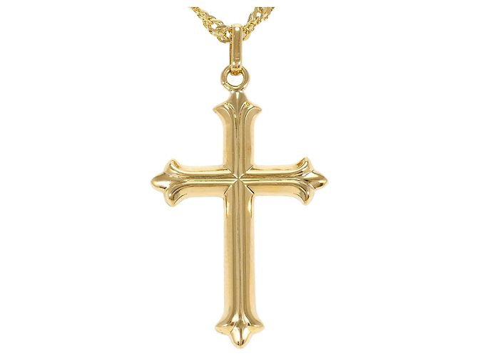 Autre Marque Collar de oro amarillo de 18K Dorado