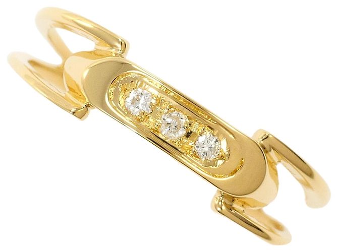 Autre Marque 18K Gelbgold Diamantring Golden
