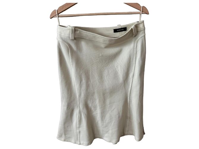 Versace Midi-Rock Beige