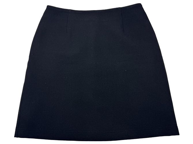 Schwarzer A-Linien-Rock Armani Jeans