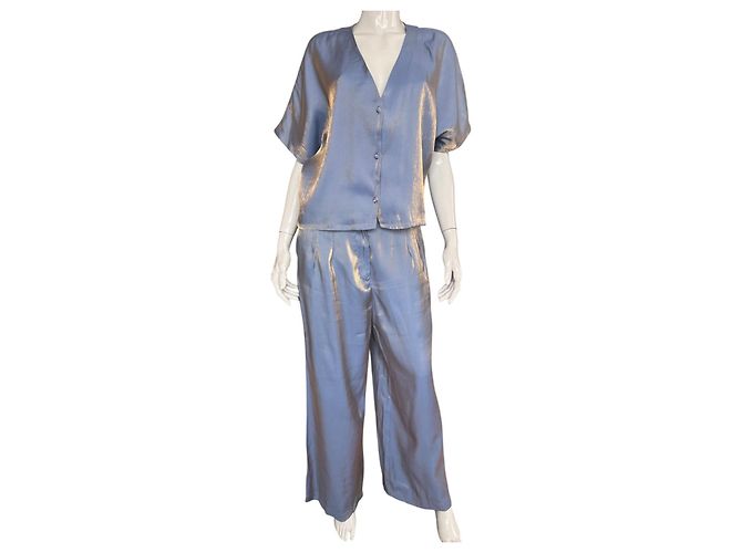 Autre Marque Completo Donna Blu Denim Hunter