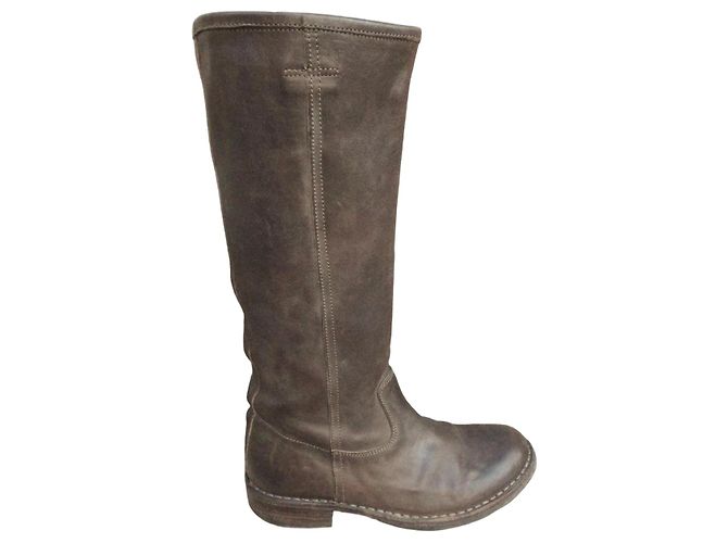 Fiorentini+Baker Brown Leather Boots