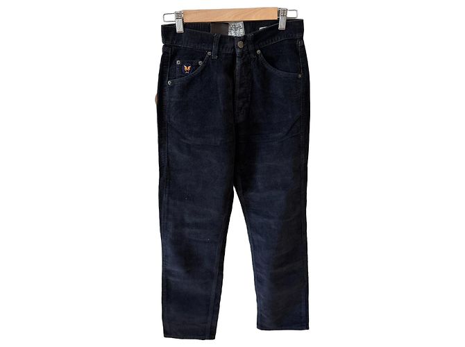 Autre Marque Avirex Schwarze Cordhose
