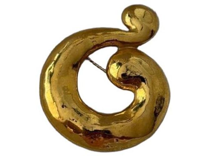 Yves Saint Laurent Broche Cassandre Dorée 