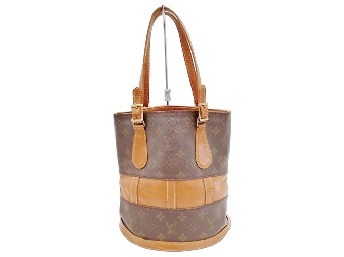 Bucket Louis Vuitton Borsa a Secchiello Monogram Marrone Monogramma 